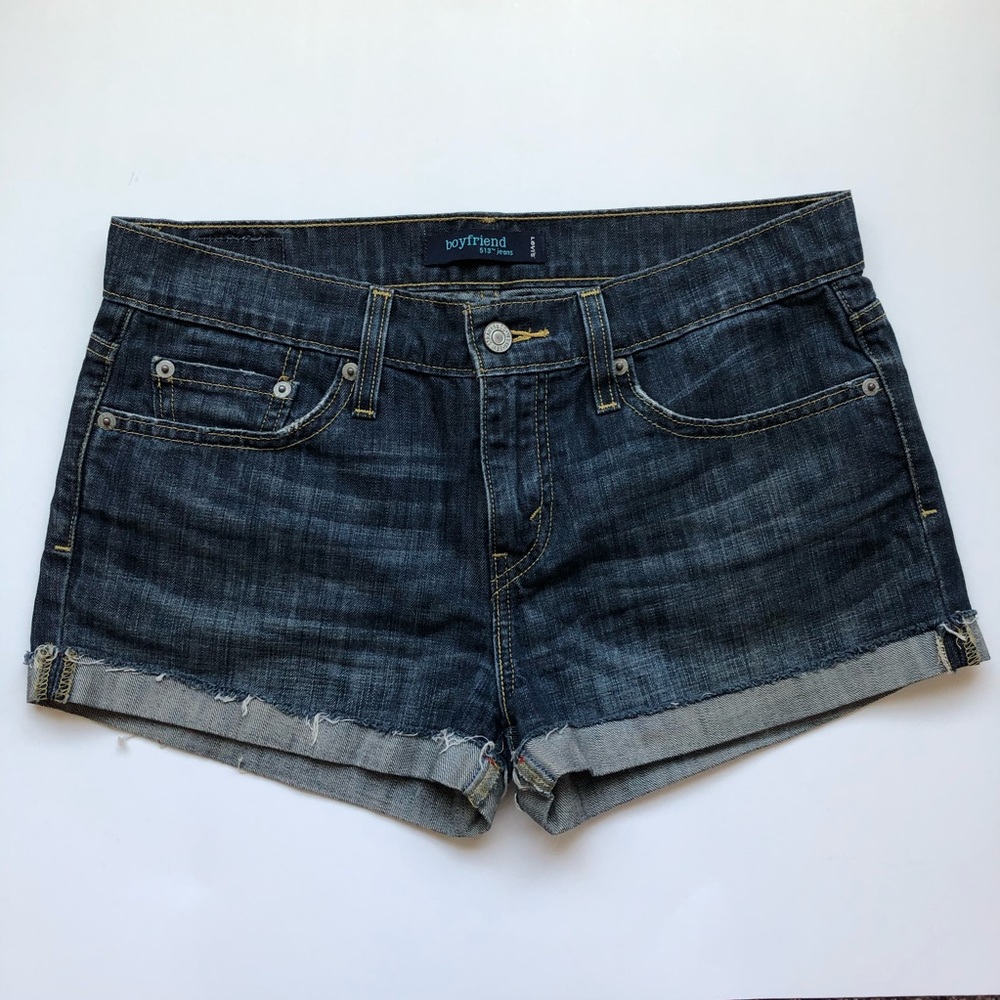 Levi Strauss Boyfriend 513 Jean Shorts Size 3